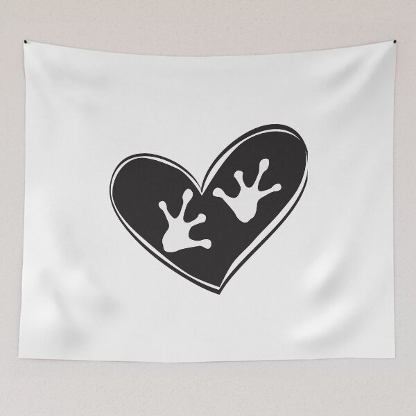 Item preview, Heart frogs, frog lovers designed and sold by Smileycreation.