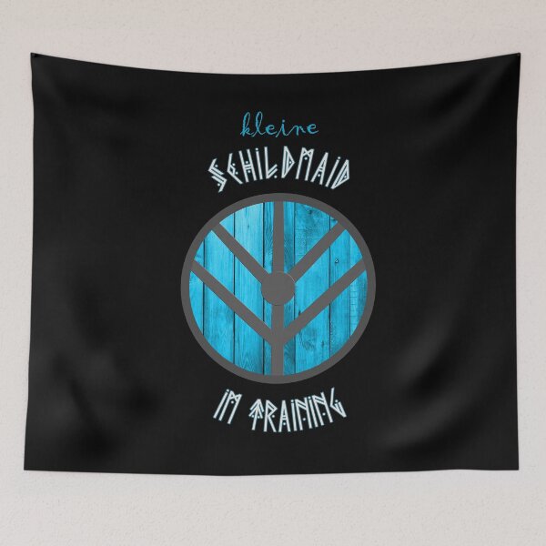 Item preview, Vikings - Little Shieldmaiden In Training - Runes designed and sold by Shirt-Designs.