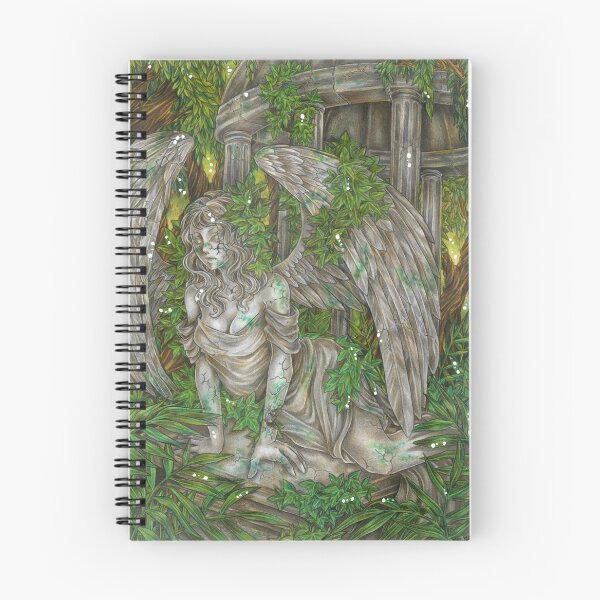 Item preview, Stone angel - enchanted garden designed and sold by ZadzeneaArt.