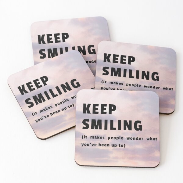 Item preview, Keep smiling designed and sold by Beeroclock.