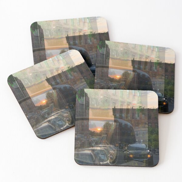 Item preview, Sunset in Park Slope designed and sold by bipolarvirgoart.