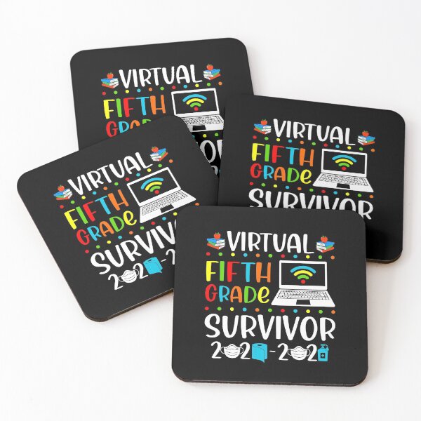 Item preview, Last Day of School Virtual 5th Grade Survivor 2020-2021 designed and sold by lonaarts8.