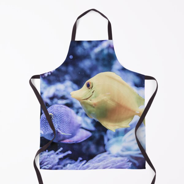Item preview, Yellow Tang Fish and Purple Friend by the Anemone, Vintage designed and sold by SquishStitches.