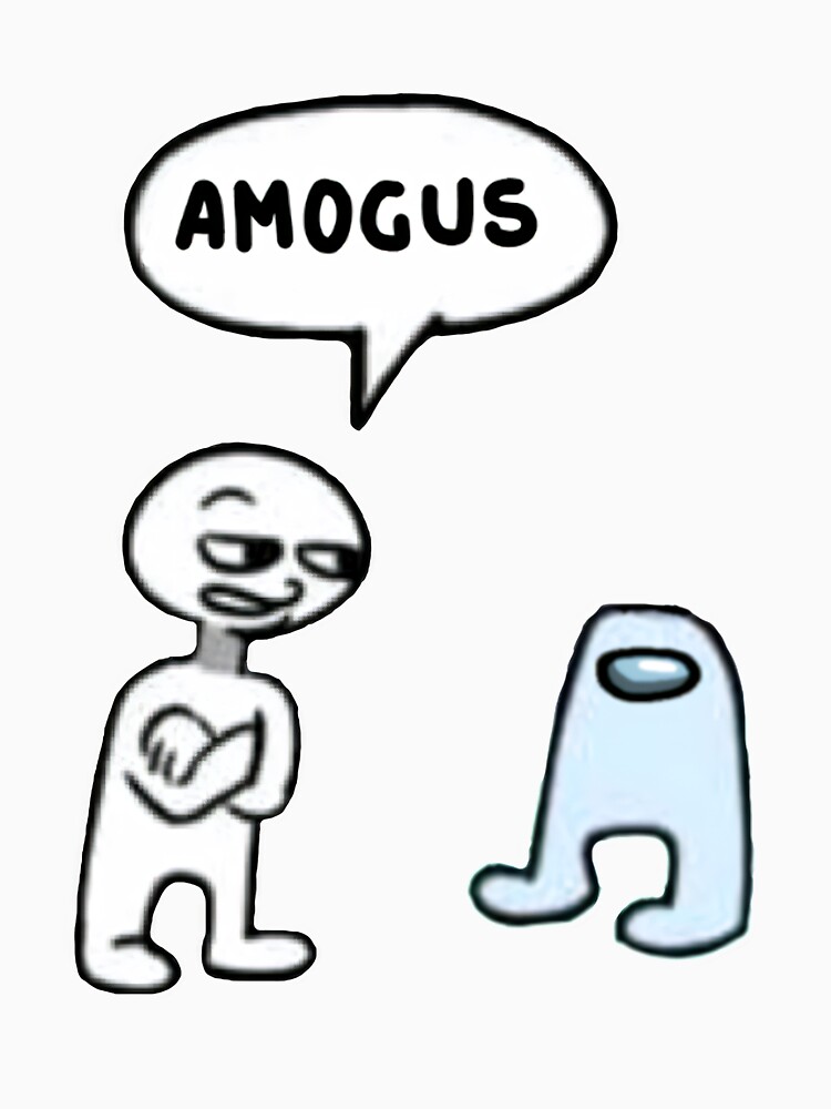 Амогус мем картинка