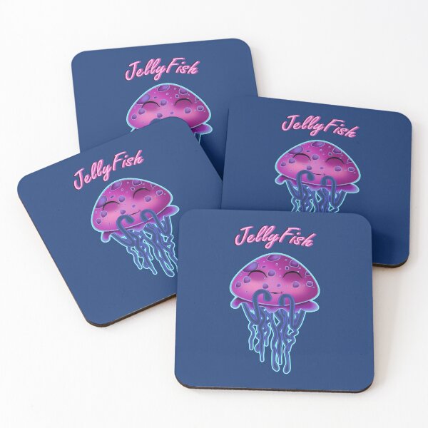 Item preview, Cute blushing pink jellyfish: Jellyfish designed and sold by iduzarts.