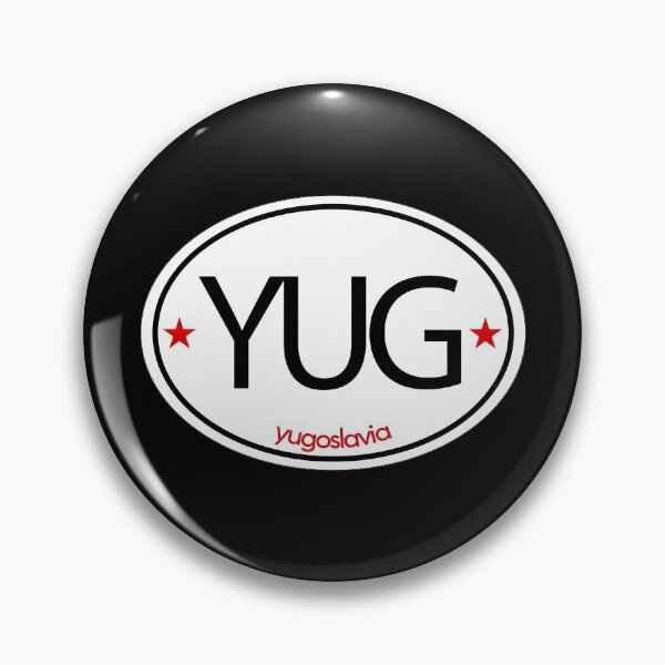 Item preview, YUG YU Yugoslavija nalepnica designed and sold by TinThor.