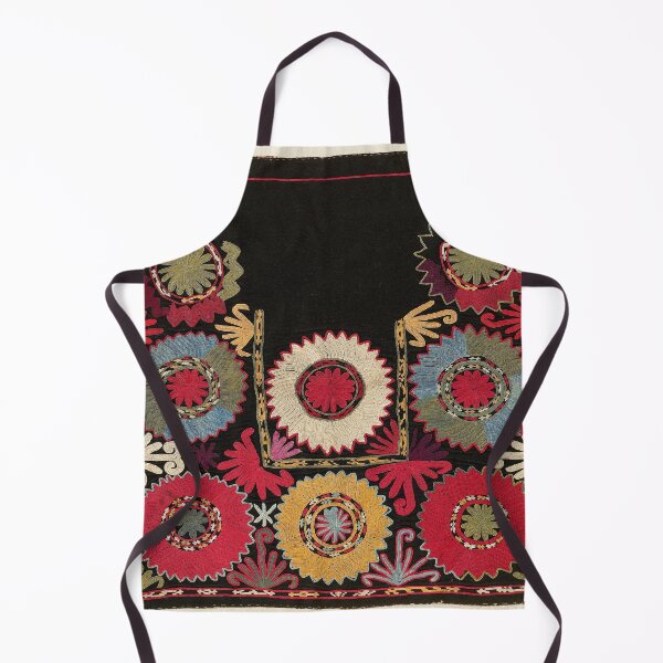 Item preview, Lakai Uzbekistan Embroidery Print designed and sold by Vicky Brago-Mitchell®.