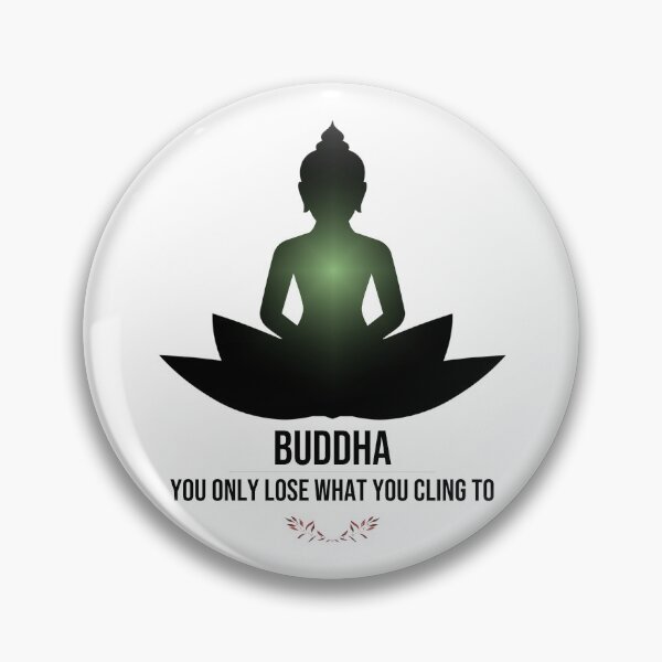 Artikelvorschau, Buddha sagt, dass Sie nur verlieren, was Sie an spirituellem Meditations-Yoga-Geschenk festhalten entworfen und verkauft von Digital Lama Creations.