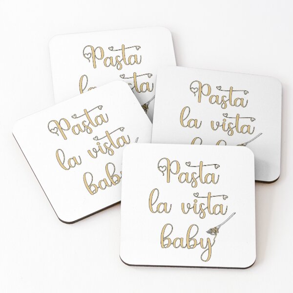 Item preview, Pasta La Vista Baby - Funny Pasta Saying designed and sold by molamode.