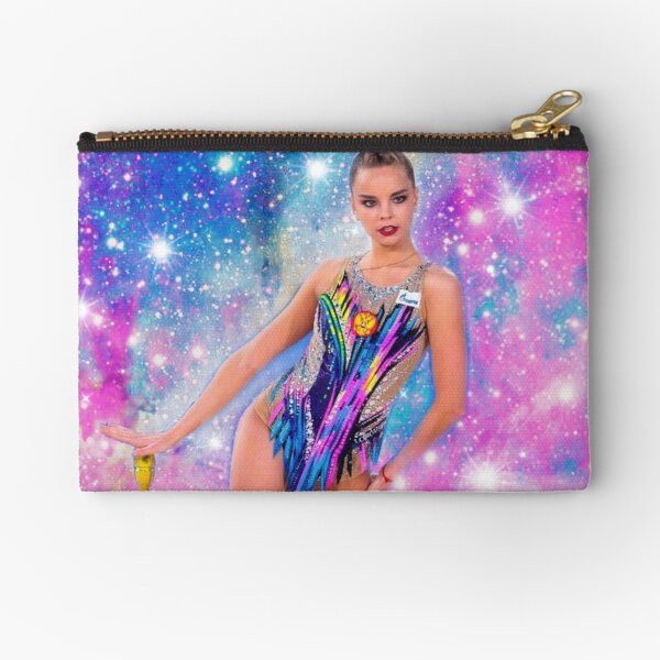 Rhythmic Gymnastics - Dina Averina clubs Zipper Pouch