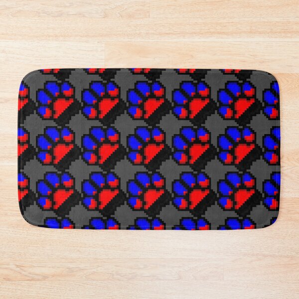 Item preview, Polyamorous Pixel Pride Paws designed and sold by Kitfusion Designs.