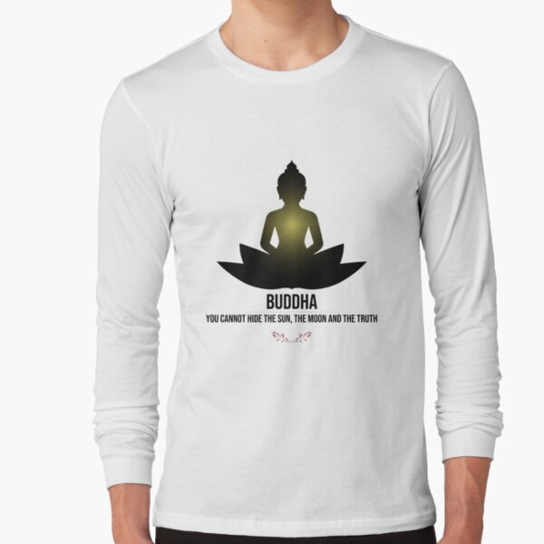 Buddha Says You Cannot Hide The Sun The Moon And The Truth Spiritual  Meditation Yoga Gift Sticker for Sale by DLCreations-Ind