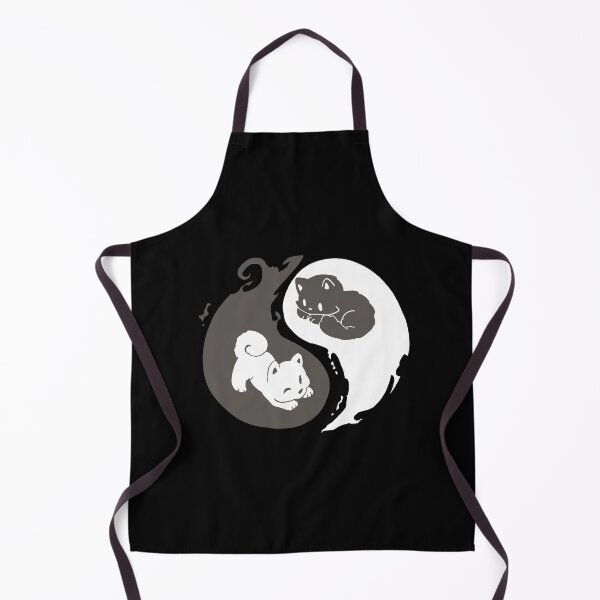 Item preview, essential cute cat yin yang sticker designed and sold by fitribeauty.