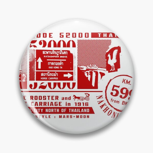 Item preview, Lampang Thailand postcode. designed and sold by CIMANN.