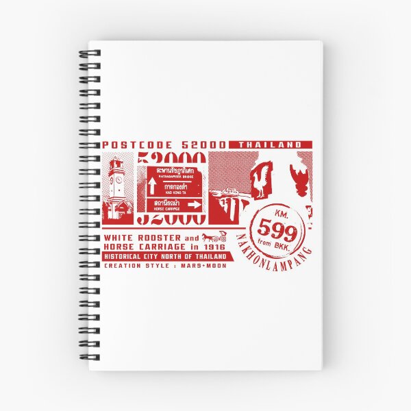 Item preview, Lampang Thailand postcode. designed and sold by CIMANN.