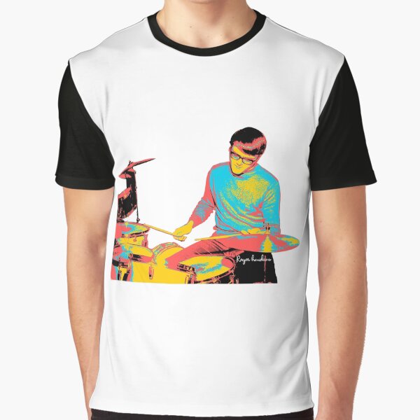 Item preview, bryantbie80 legendary drummer roger hawkins popart vector designed and sold by bryantbie80.