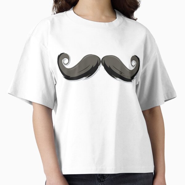 Mustache Time Boxy T-Shirt
