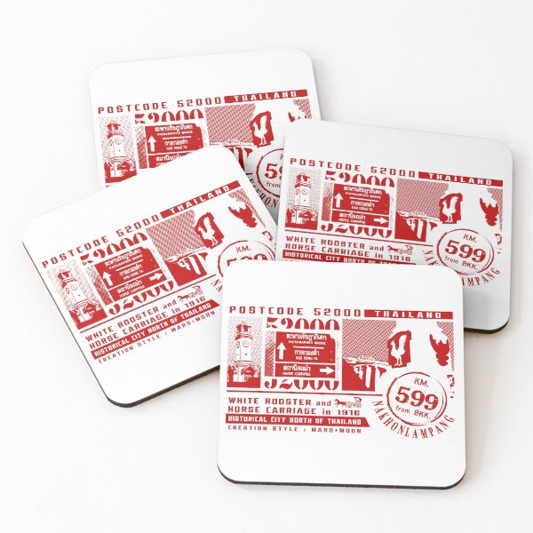Item preview, Lampang Thailand postcode. designed and sold by CIMANN.
