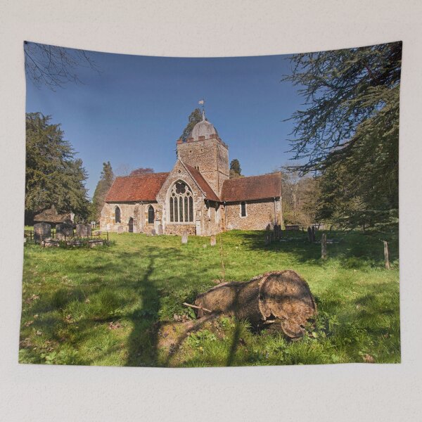 Item preview, The Old Saxon Church Albury designed and sold by Dave Godden.