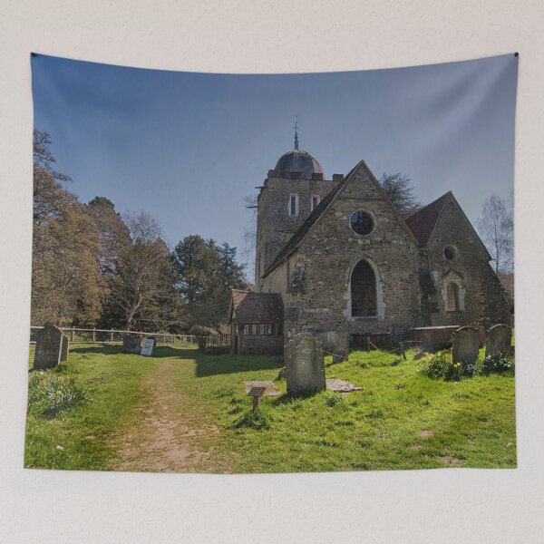 Item preview, The Old Saxon Church Albury designed and sold by Dave Godden.
