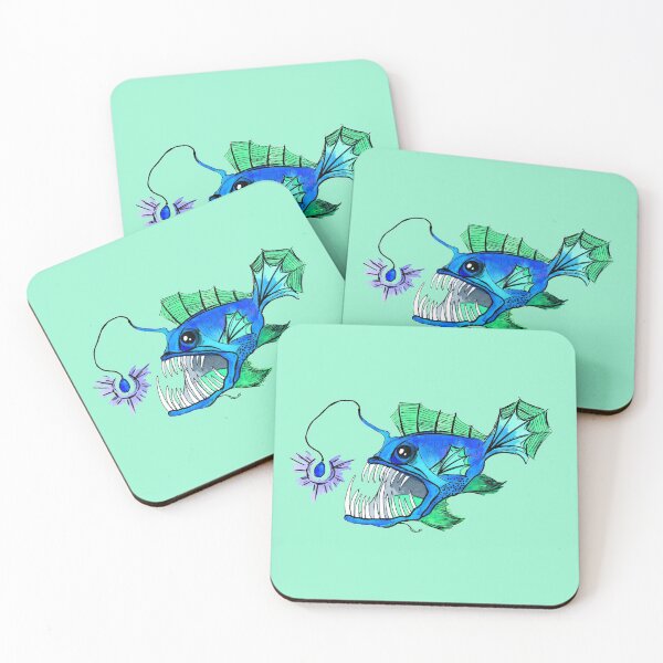 Item preview, Blue Anglerfish designed and sold by Sebastian Grafmann.