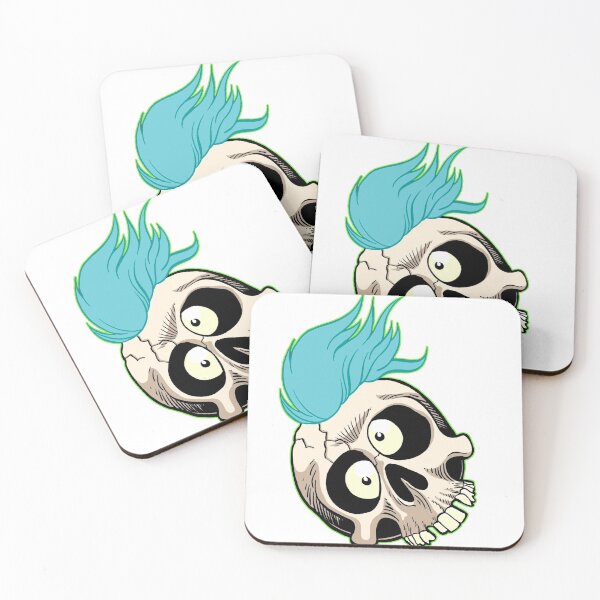 Item preview, bryantbie80 punk skull sticker designed and sold by bryantbie80.