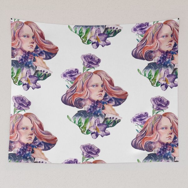 Item preview, "A Blessing In Disguise" - Watercolor Portrait (no bg ver.) designed and sold by Czartistic.