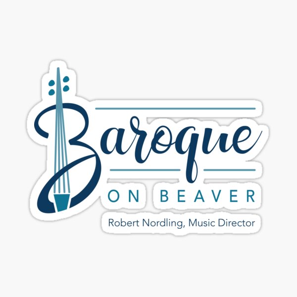 Baroque on Beaver Sticker