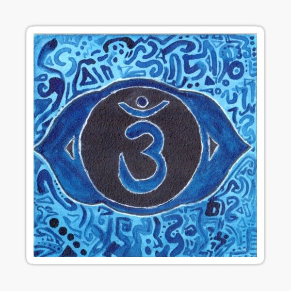 Third Eye Chakra Sticker