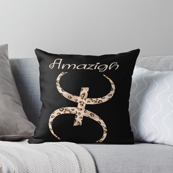 Item preview, Amazigh Tifinagh,  Leopard print Yaz Imazighen Symbol designed and sold by redodaha.