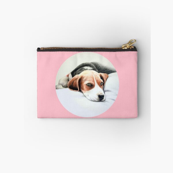 Item preview, Beagle Pencil Drawing (pink) designed and sold by SandraWarmerdam.