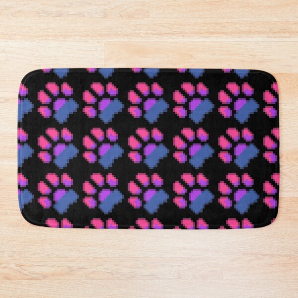 Item preview, Bisexual Pixel Pride Paws designed and sold by Kitfusion Designs.