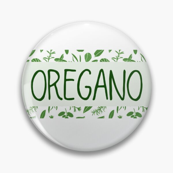 Item preview, Oregano Herb Kitchen Storage Jar Label designed and sold by the-label-guy.