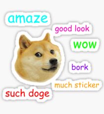 Doge Sticker