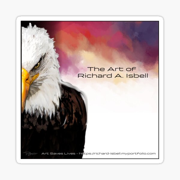 RAI Eagle Sticker