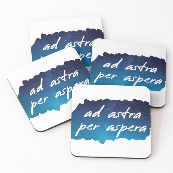 Item preview, Ad Astra Per Aspera (To the Stars Through Adversity) - On Starry Bkg designed and sold by Artsy-Chemist.