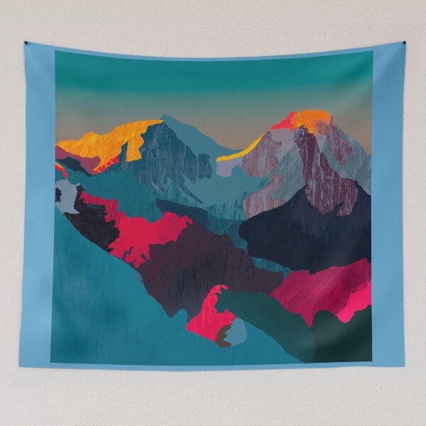 Item preview, Psychedelic landscape  designed and sold by Rangaurpani.