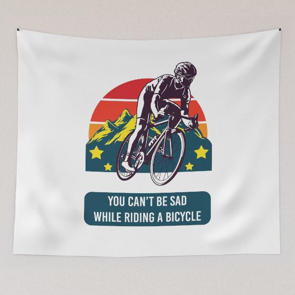 Item preview, Happiness of riding bicycle designed and sold by MudPuppet.