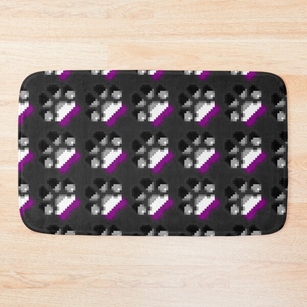 Item preview, Asexual Pixel Pride Paws designed and sold by Kitfusion Designs.