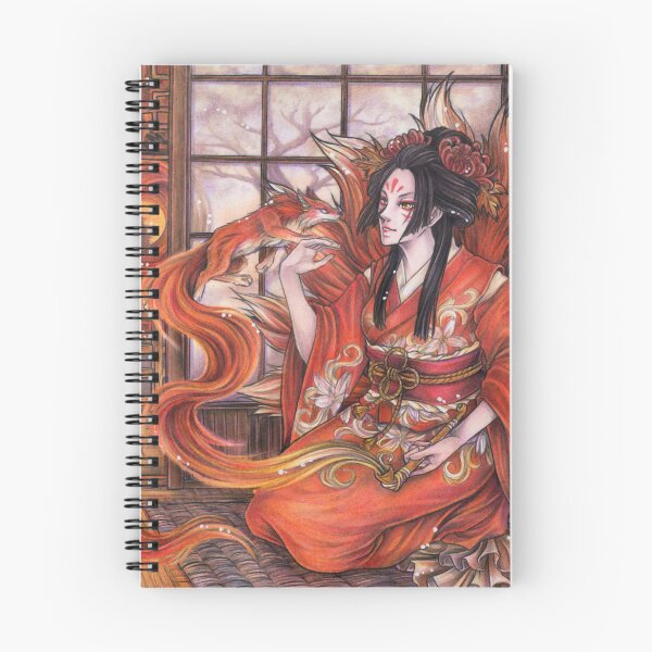Item preview, Inari - Japanese fox goddess designed and sold by ZadzeneaArt.