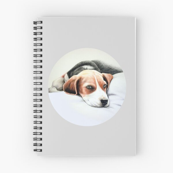Item preview, Beagle Pencil Drawing (grey) designed and sold by SandraWarmerdam.