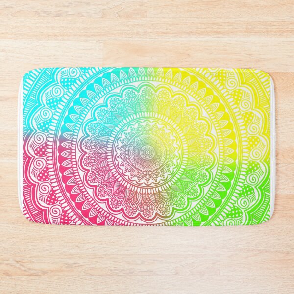 Artikelvorschau, Mehrfarbiges Mandala entworfen und verkauft von Cuteart658.