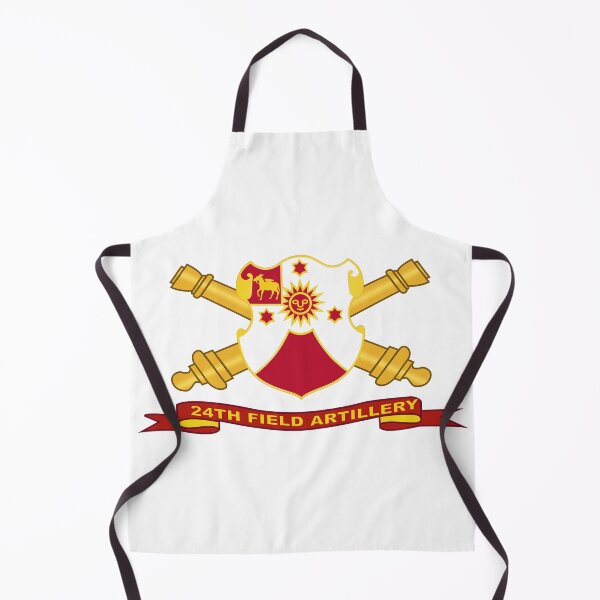 Item preview, Army - 24th Field Artillery w Br - Ribbon designed and sold by Military Insignia Products.