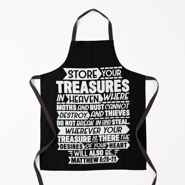Item preview, Matthew 6:20-21 designed and sold by plushism.