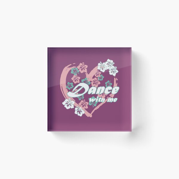 Item preview, Dance with Me heart hibiscus designed and sold by Kudos5678.