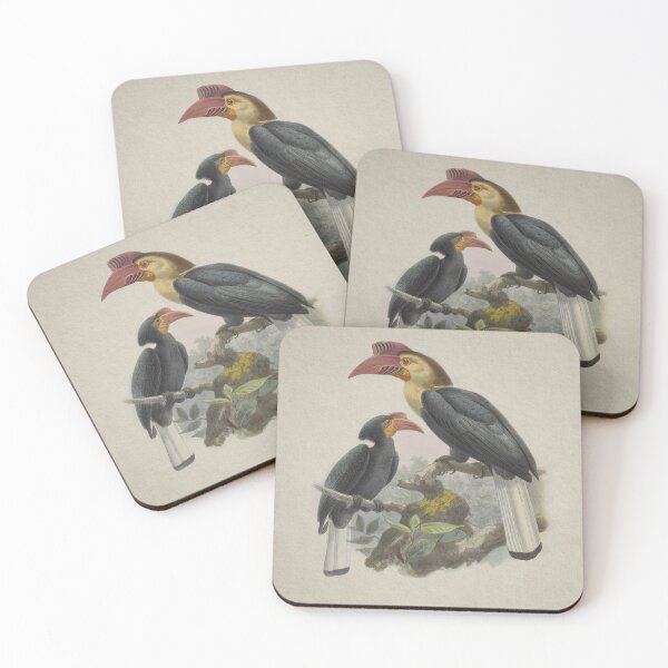 Item preview, Perched Hornbills designed and sold by HomeStageStudio.