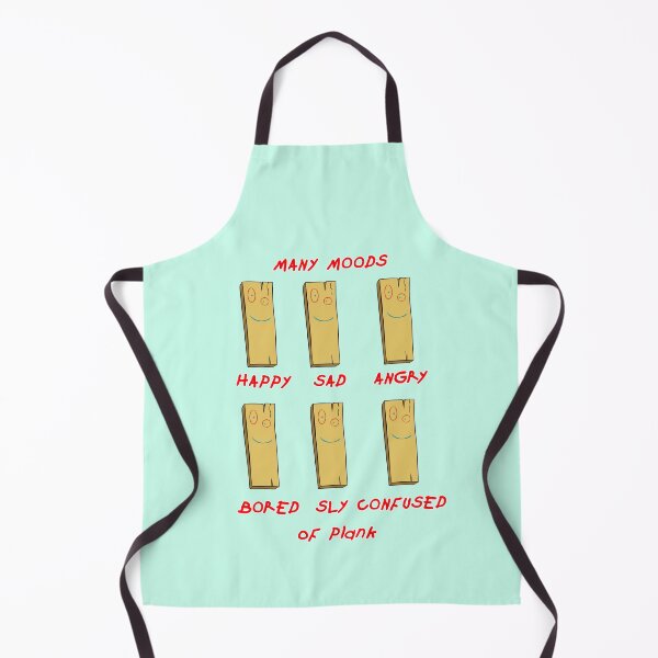 Item preview, Many Moods Of Plank - 90's cartoon designed and sold by Shahz Designs.