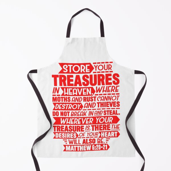 Item preview, Matthew 6:20-21 designed and sold by plushism.