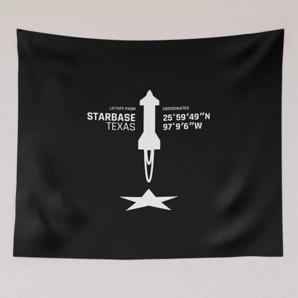Item preview, SpaceX Starbase Starship Launch designed and sold by circumbinary.