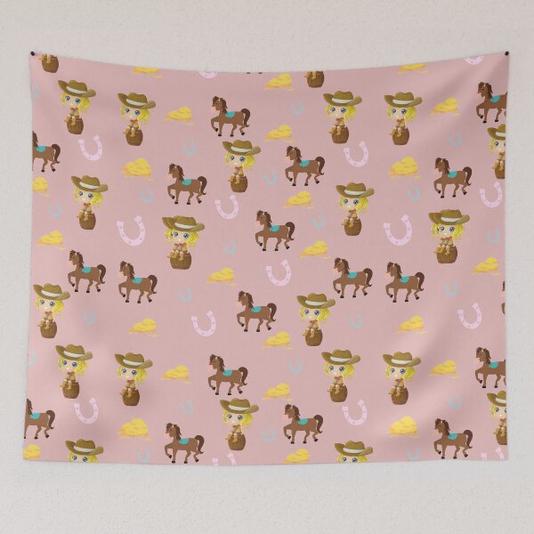 Item preview, Cute Cowgirl/horse kids little Girl farmer Gift designed and sold by MusteDesigns.